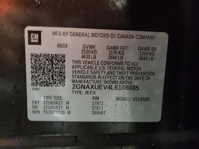 Photo 13 VIN: 2GNAXUEV4L6108085 - CHEVROLET EQUINOX 