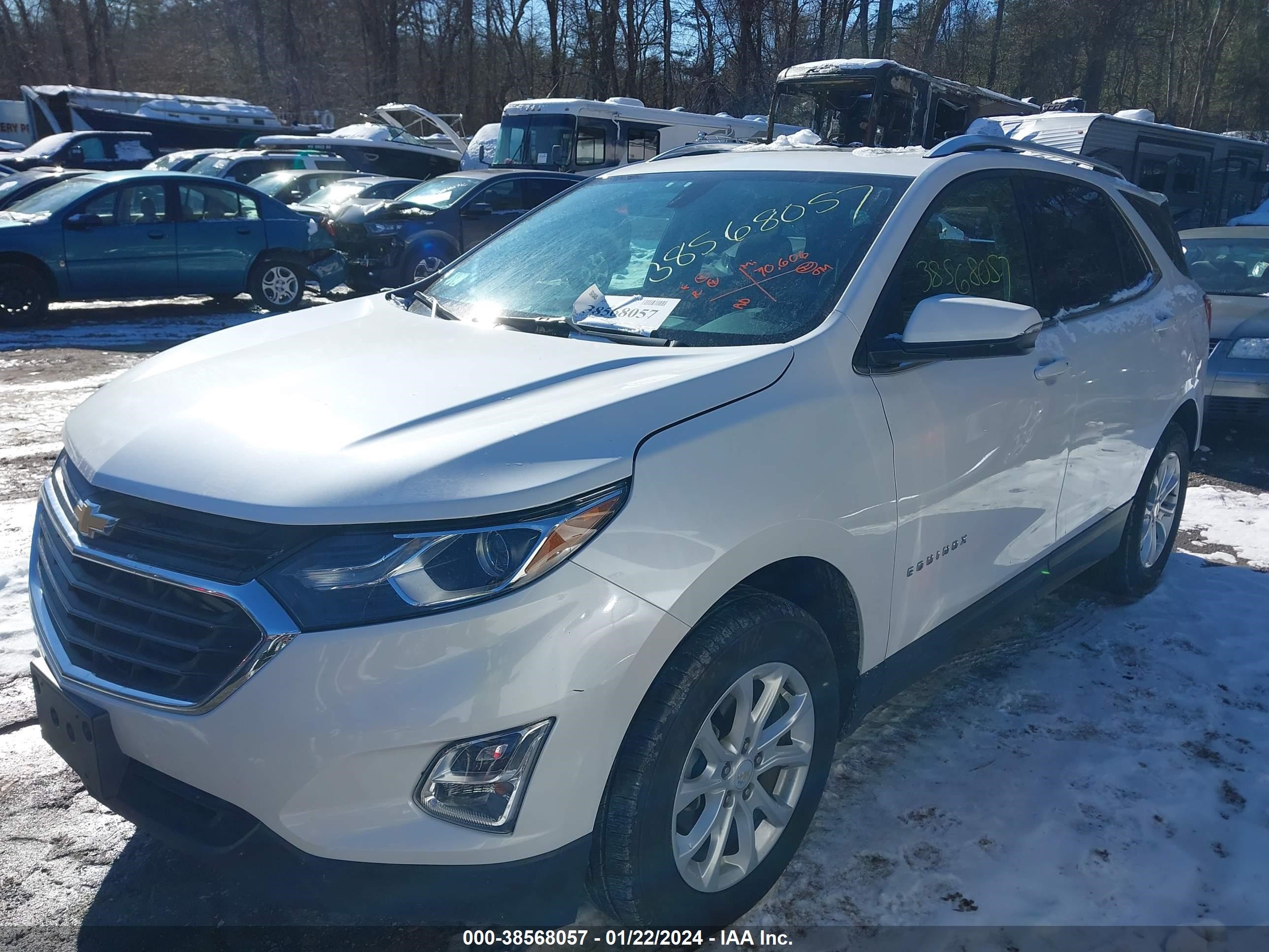 Photo 1 VIN: 2GNAXUEV8K6167073 - CHEVROLET EQUINOX 