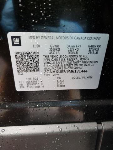 Photo 12 VIN: 2GNAXUEV9M6131444 - CHEVROLET EQUINOX LT 