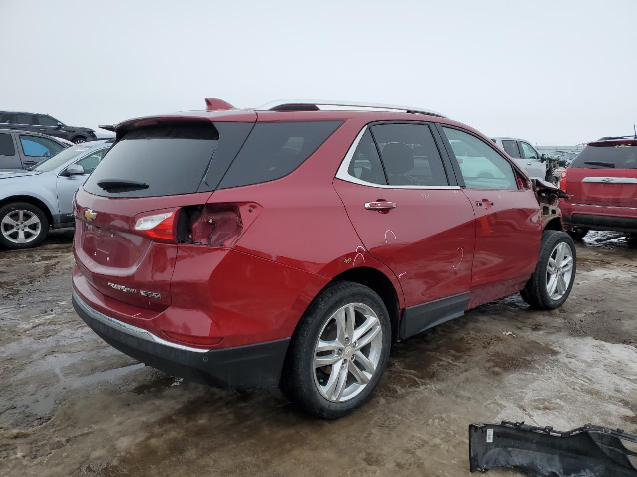 Photo 2 VIN: 2GNAXVEV0J6108555 - CHEVROLET EQUINOX 