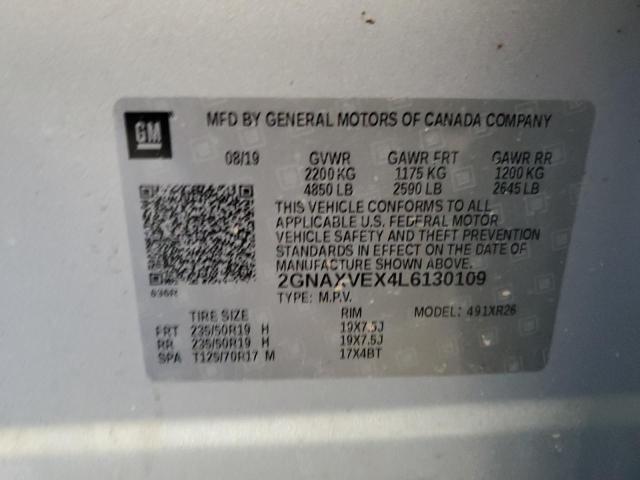 Photo 12 VIN: 2GNAXVEX4L6130109 - CHEVROLET EQUINOX 