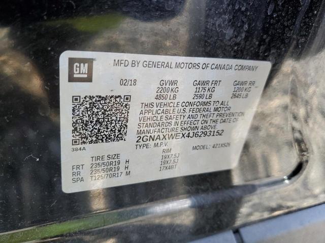 Photo 11 VIN: 2GNAXWEX4J6293152 - CHEVROLET EQUINOX PR 