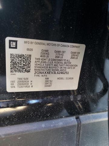 Photo 11 VIN: 2GNAXXEV3L6246251 - CHEVROLET EQUINOX 