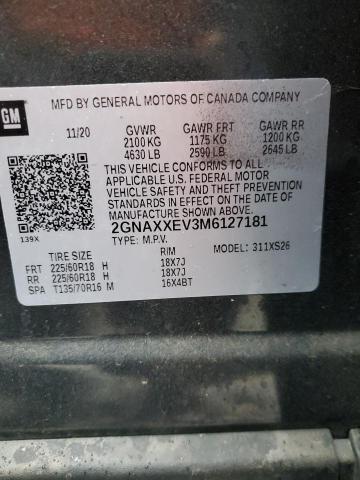 Photo 13 VIN: 2GNAXXEV3M6127181 - CHEVROLET EQUINOX 