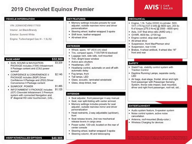 Photo 9 VIN: 2GNAXXEV8K6177930 - CHEVROLET EQUINOX PR 