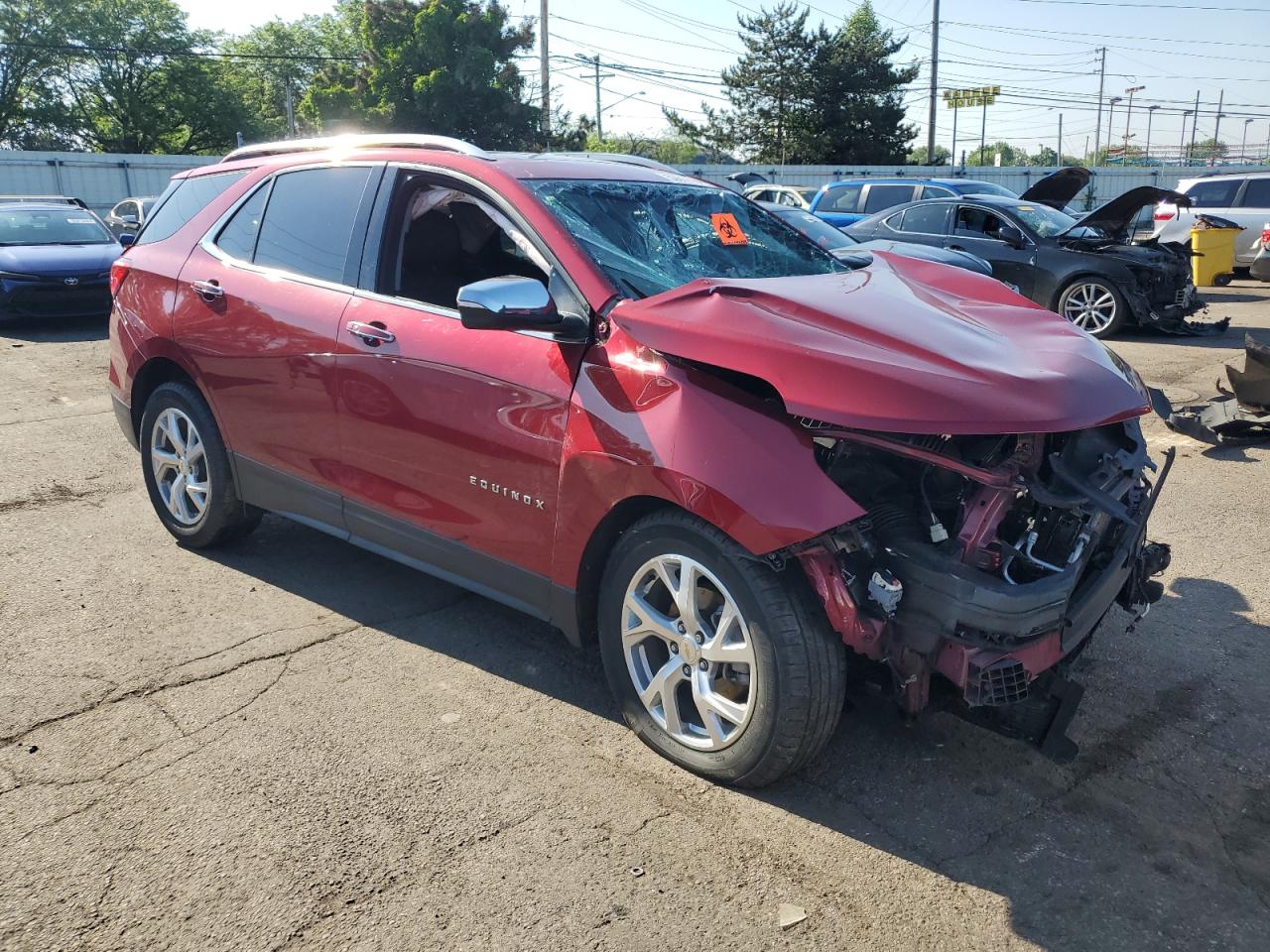 Photo 3 VIN: 2GNAXXEV8L6259044 - CHEVROLET EQUINOX 