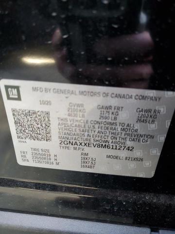 Photo 12 VIN: 2GNAXXEV8M6112742 - CHEVROLET EQUINOX 