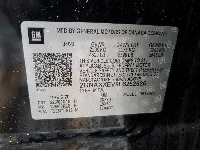 Photo 13 VIN: 2GNAXXEV9L6252636 - CHEVROLET EQUINOX 