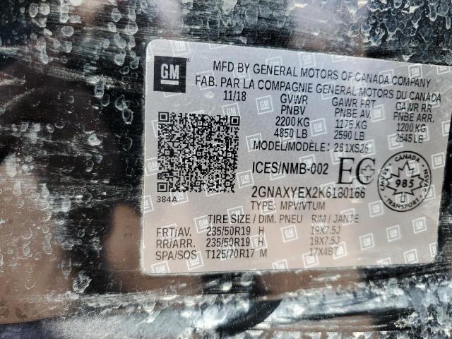 Photo 12 VIN: 2GNAXYEX2K6180166 - CHEVROLET EQUINOX PR 