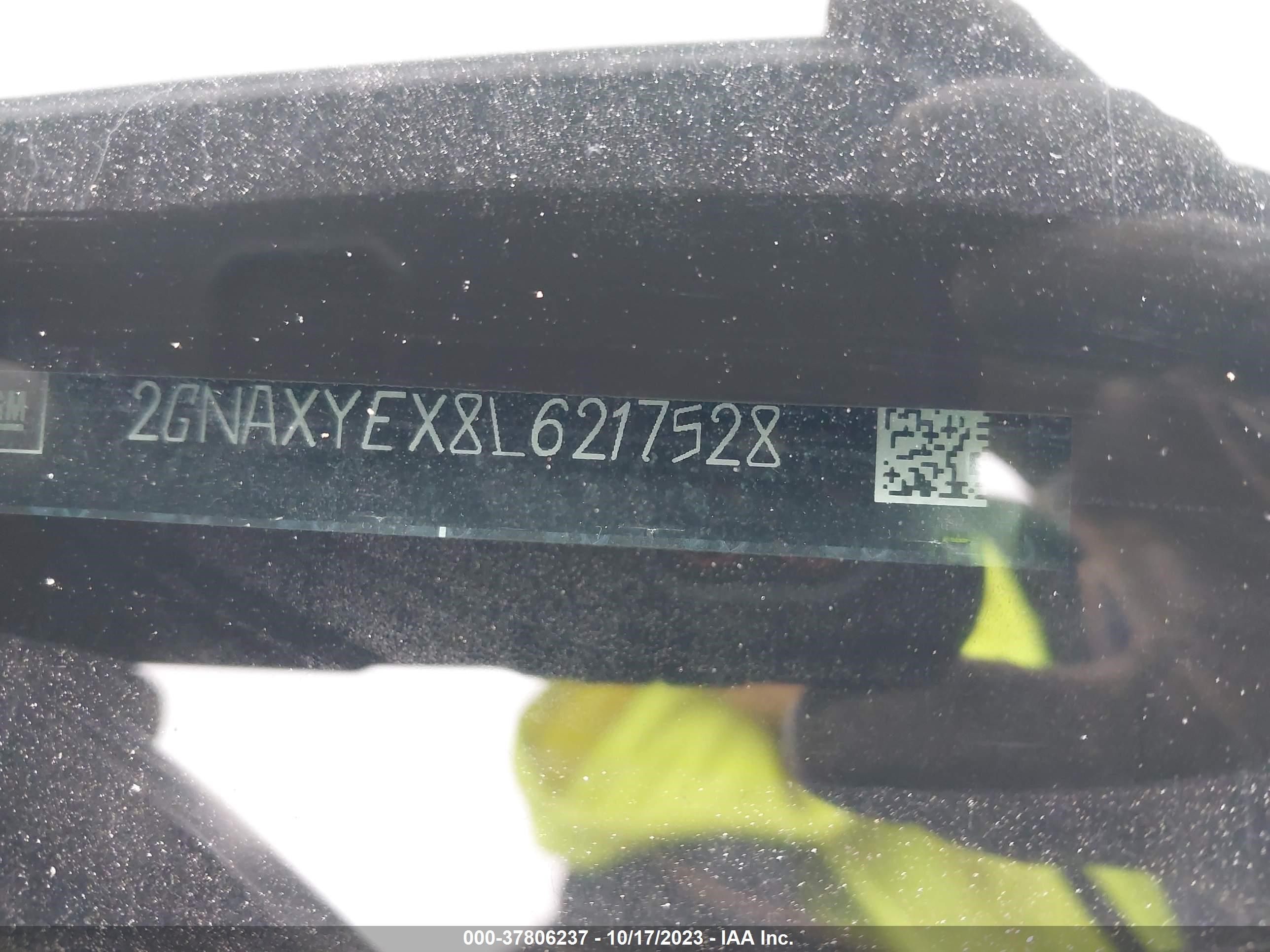 Photo 8 VIN: 2GNAXYEX8L6217528 - CHEVROLET EQUINOX 