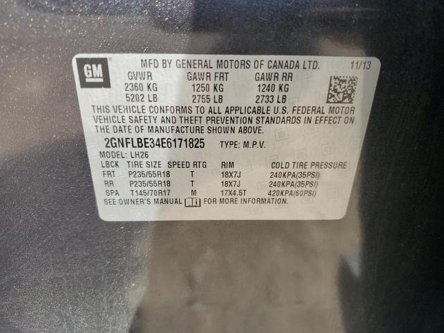 Photo 11 VIN: 2GNFLBE34E6171825 - CHEVROLET EQUINOX 