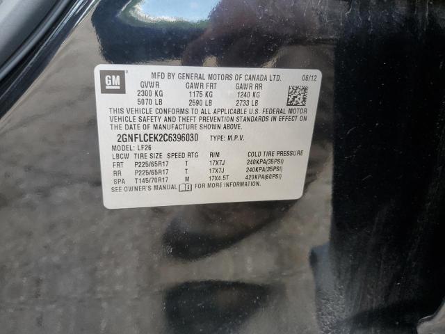 Photo 12 VIN: 2GNFLCEK2C6396030 - CHEVROLET EQUINOX 