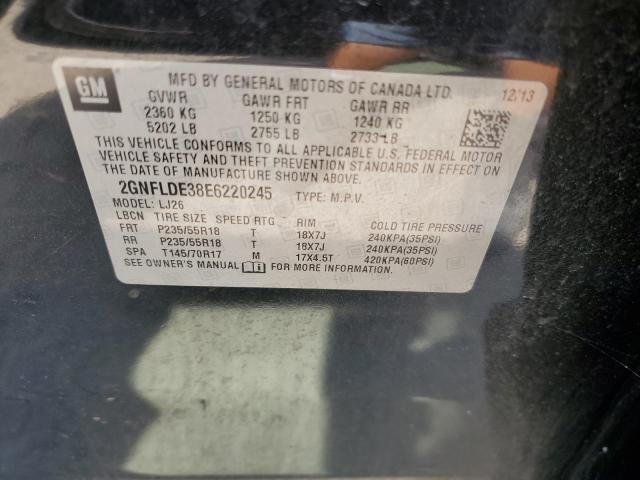 Photo 12 VIN: 2GNFLDE38E6220245 - CHEVROLET EQUINOX LT 