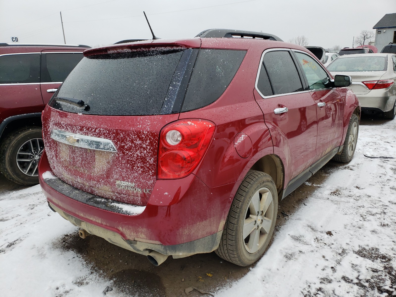 Photo 3 VIN: 2GNFLEE38D6403942 - CHEVROLET EQUINOX LT 