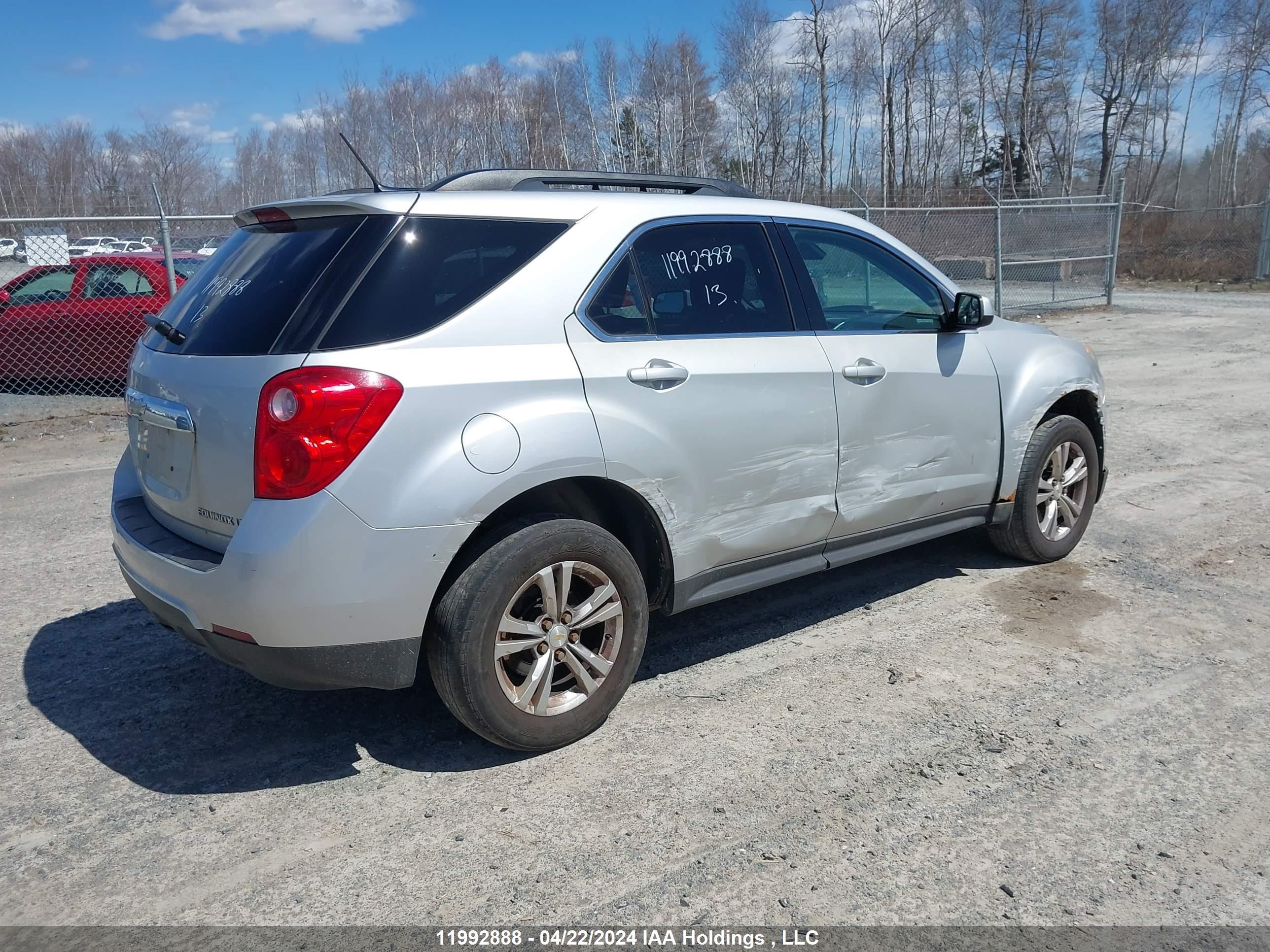 Photo 3 VIN: 2GNFLEEK0D6394032 - CHEVROLET EQUINOX 