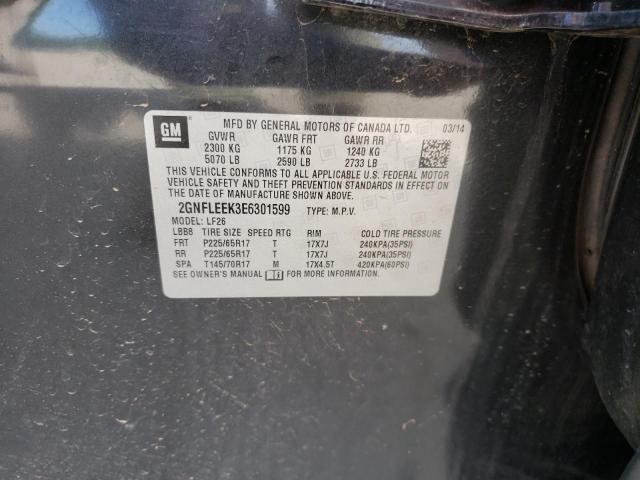 Photo 9 VIN: 2GNFLEEK3E6301599 - CHEVROLET EQUINOX LS 