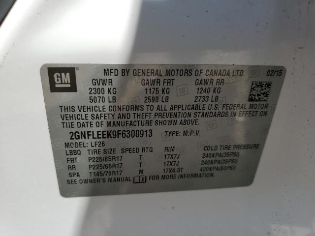 Photo 11 VIN: 2GNFLEEK9F6300913 - CHEVROLET EQUINOX 