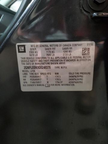 Photo 11 VIN: 2GNFLEEK9G6248376 - CHEVROLET EQUINOX 