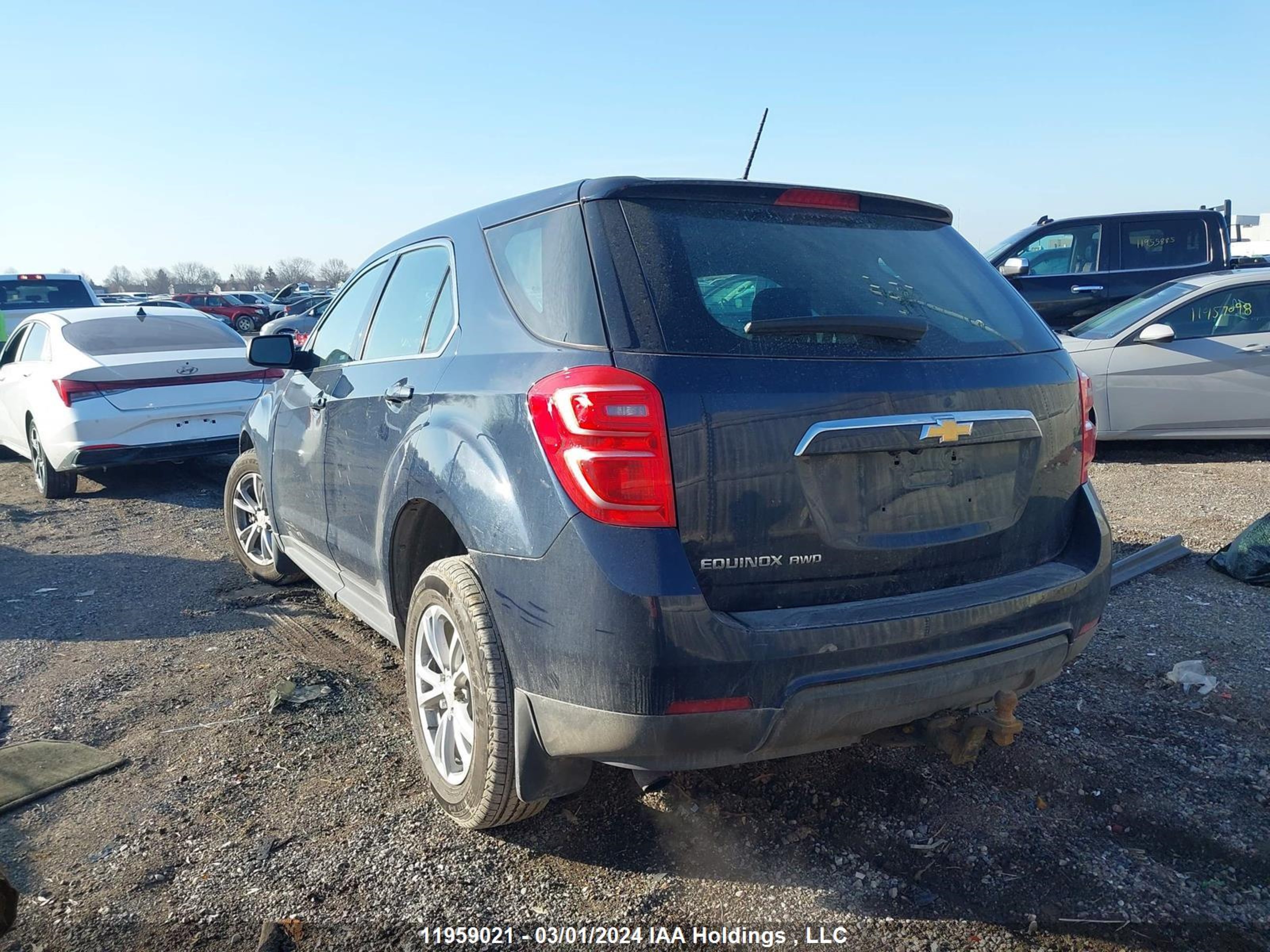 Photo 2 VIN: 2GNFLEEK9H6151891 - CHEVROLET EQUINOX 