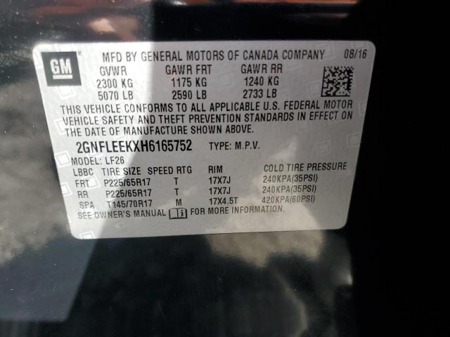 Photo 12 VIN: 2GNFLEEKXH6165752 - CHEVROLET EQUINOX LS 