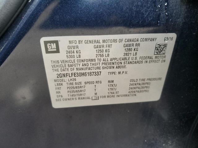 Photo 12 VIN: 2GNFLFE30H6187337 - CHEVROLET EQUINOX LT 