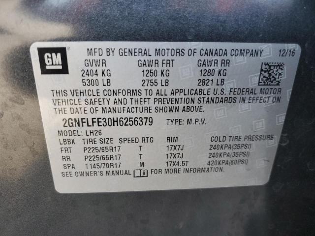 Photo 12 VIN: 2GNFLFE30H6256379 - CHEVROLET EQUINOX LT 