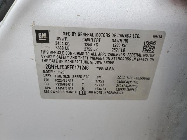 Photo 11 VIN: 2GNFLFE39F6171246 - CHEVROLET EQUINOX 