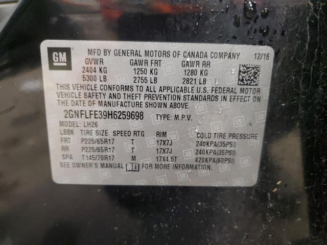 Photo 12 VIN: 2GNFLFE39H6259698 - CHEVROLET EQUINOX LT 