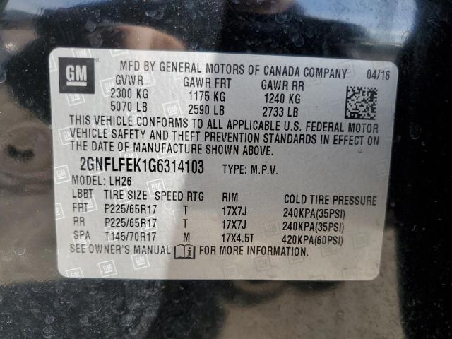 Photo 13 VIN: 2GNFLFEK1G6314103 - CHEVROLET EQUINOX 