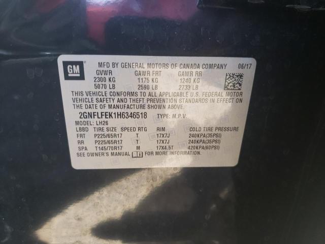 Photo 12 VIN: 2GNFLFEK1H6346518 - CHEVROLET EQUINOX 