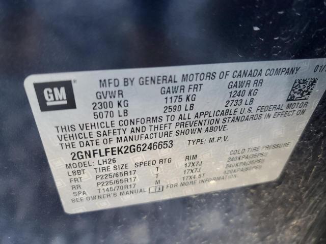 Photo 13 VIN: 2GNFLFEK2G6246653 - CHEVROLET EQUINOX 