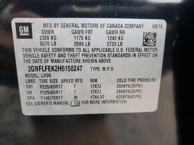 Photo 13 VIN: 2GNFLFEK2H6150247 - CHEVROLET EQUINOX 