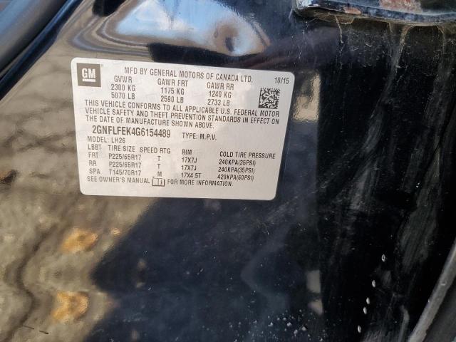 Photo 12 VIN: 2GNFLFEK4G6154489 - CHEVROLET EQUINOX LT 