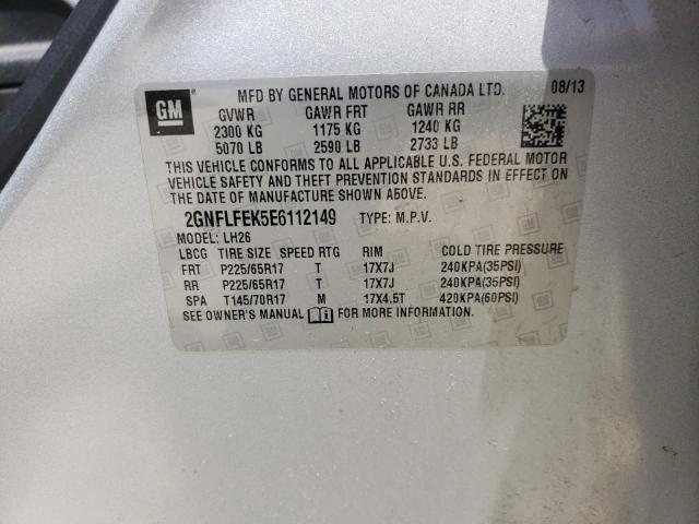 Photo 11 VIN: 2GNFLFEK5E6112149 - CHEVROLET EQUINOX 