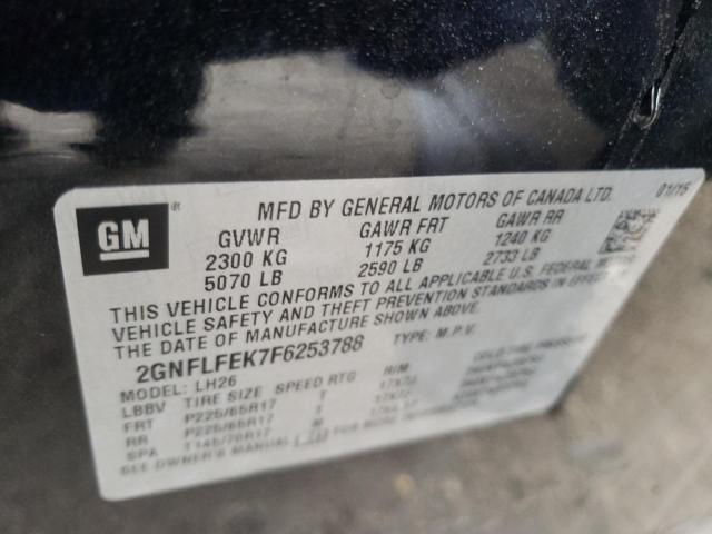 Photo 9 VIN: 2GNFLFEK7F6253788 - CHEVROLET EQUINOX LT 