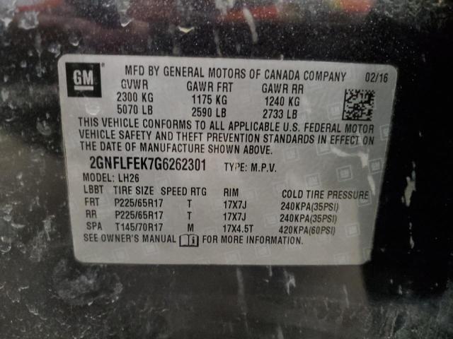 Photo 13 VIN: 2GNFLFEK7G6262301 - CHEVROLET EQUINOX LT 