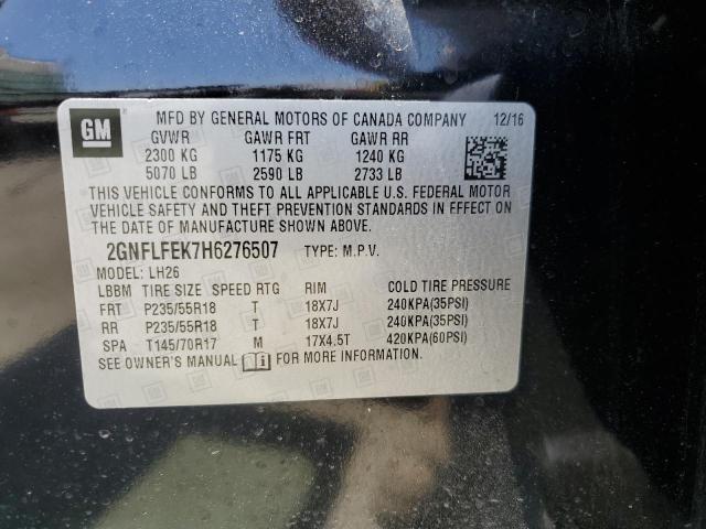 Photo 11 VIN: 2GNFLFEK7H6276507 - CHEVROLET EQUINOX 