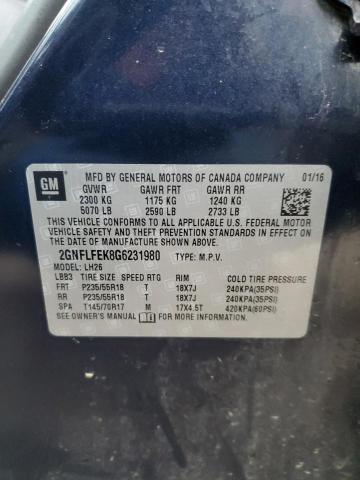 Photo 13 VIN: 2GNFLFEK8G6231980 - CHEVROLET EQUINOX 