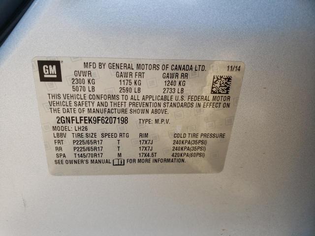 Photo 11 VIN: 2GNFLFEK9F6207198 - CHEVROLET EQUINOX 