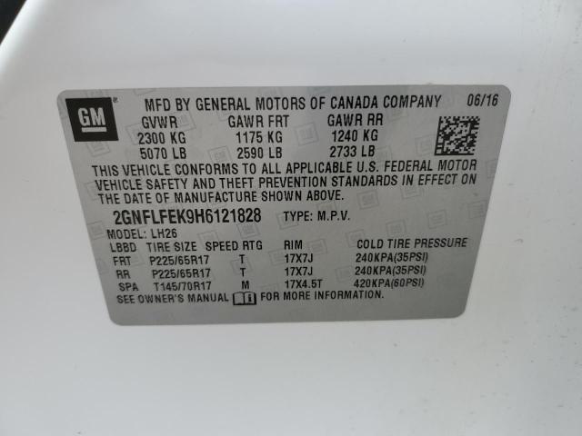 Photo 13 VIN: 2GNFLFEK9H6121828 - CHEVROLET EQUINOX LT 