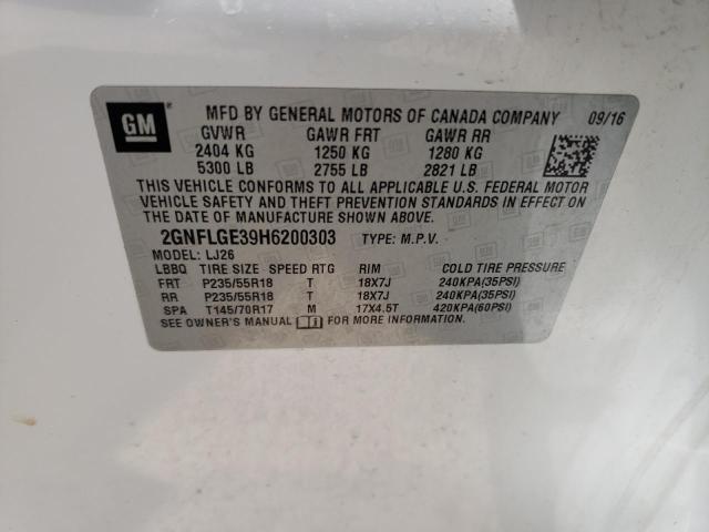 Photo 13 VIN: 2GNFLGE39H6200303 - CHEVROLET EQUINOX 