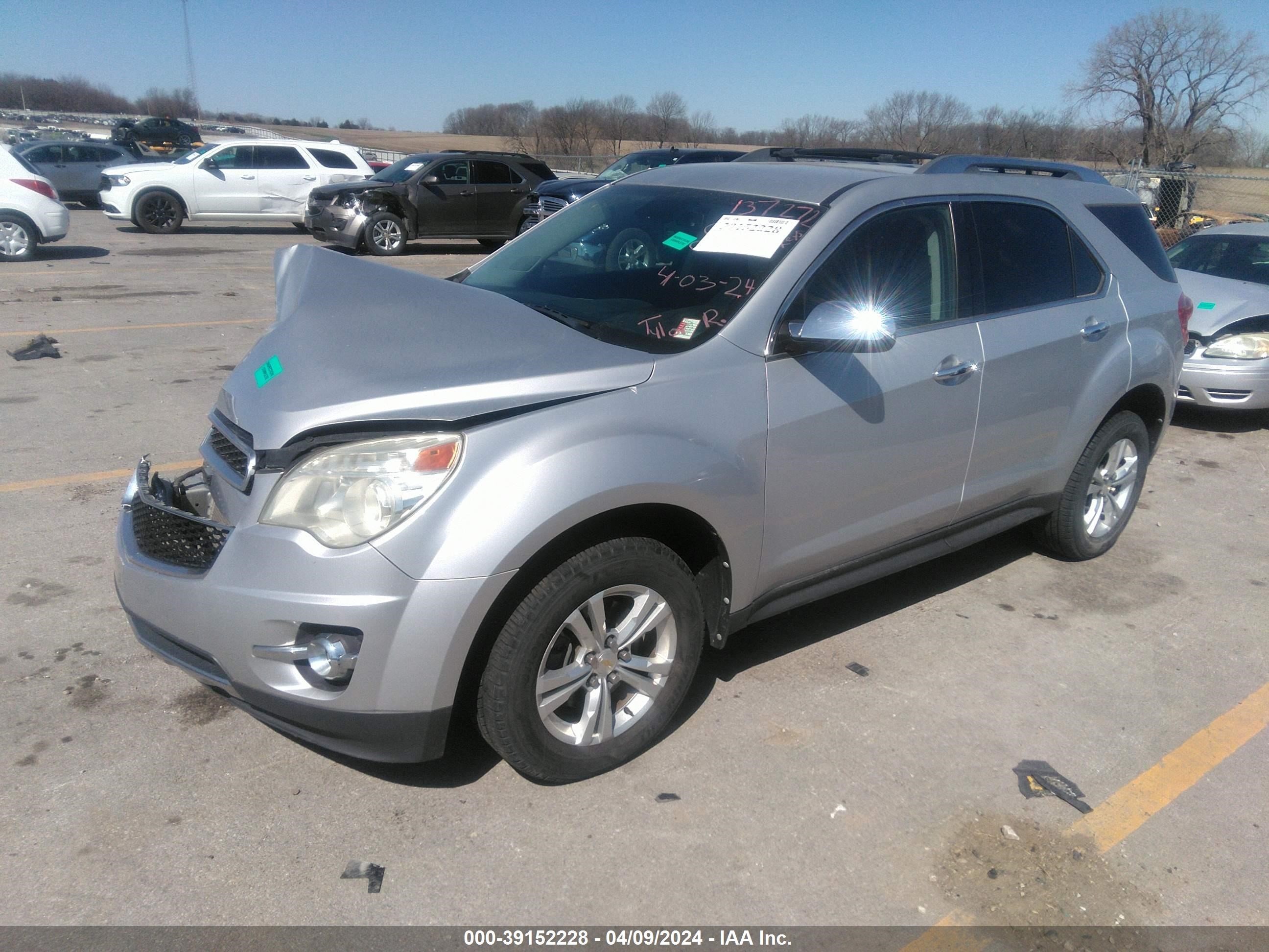 Photo 1 VIN: 2GNFLGE51C6237663 - CHEVROLET EQUINOX 