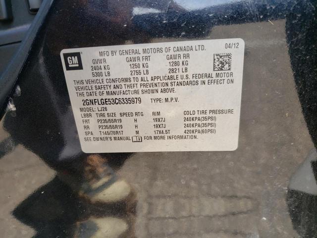 Photo 11 VIN: 2GNFLGE53C6335979 - CHEVROLET EQUINOX LT 