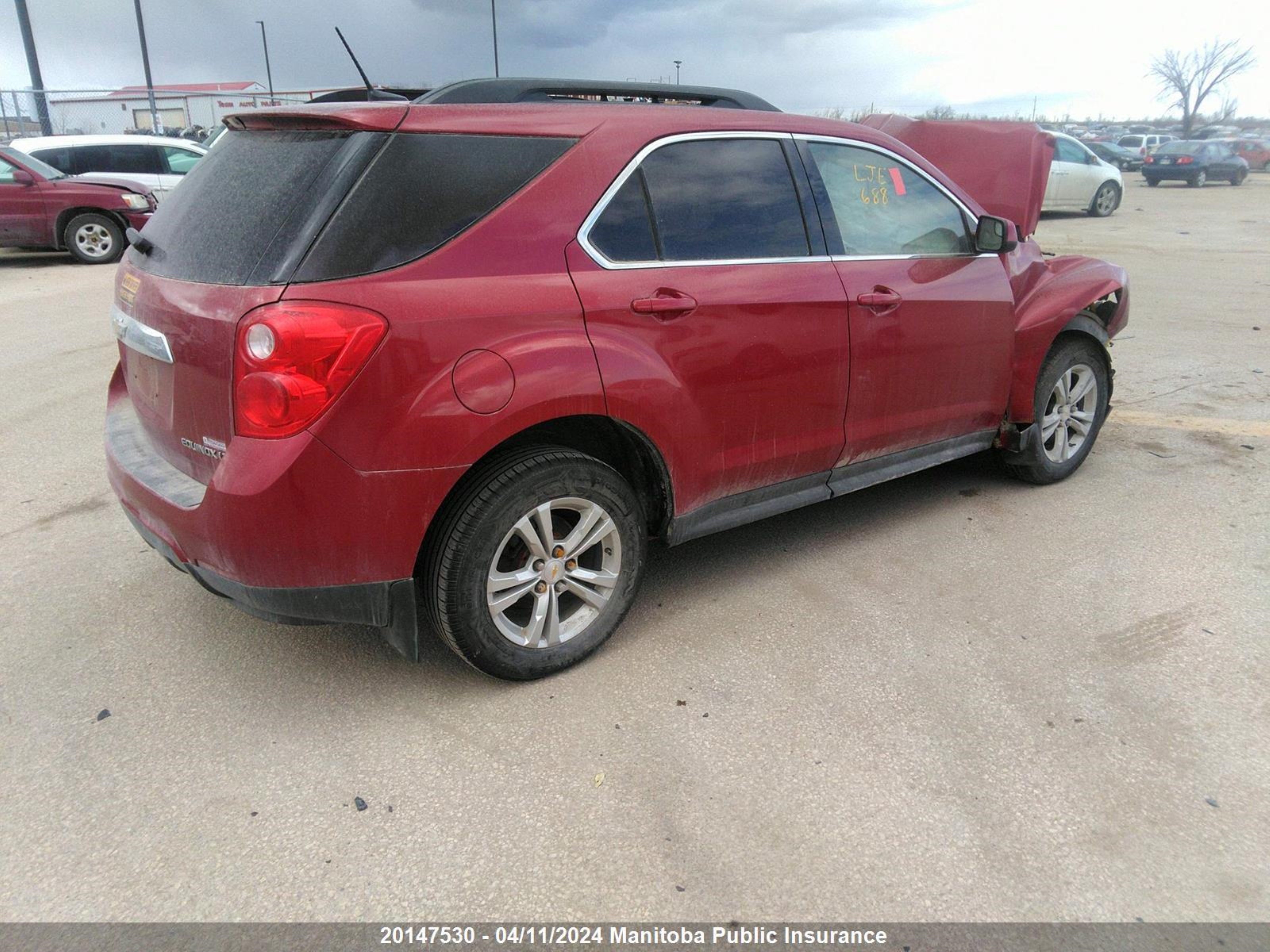 Photo 3 VIN: 2GNFLGEK9E6190293 - CHEVROLET EQUINOX 