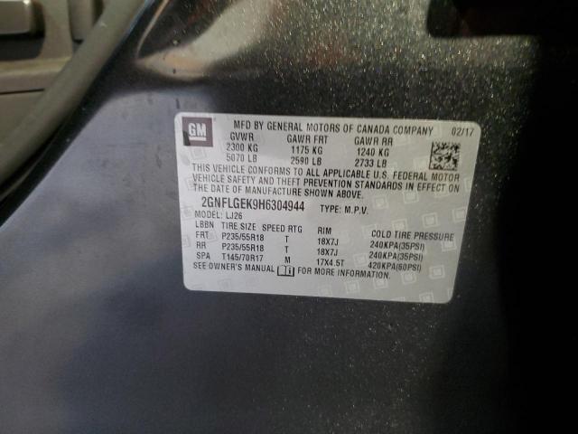 Photo 13 VIN: 2GNFLGEK9H6304944 - CHEVROLET EQUINOX PR 