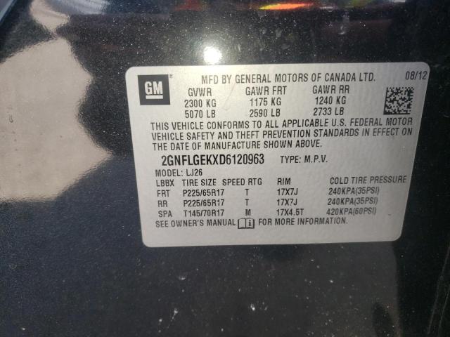 Photo 11 VIN: 2GNFLGEKXD6120963 - CHEVROLET EQUINOX 