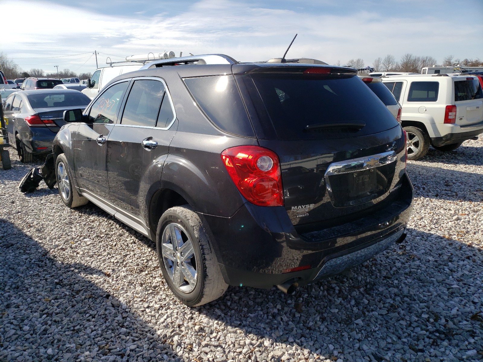 Photo 2 VIN: 2GNFLHE31F6383053 - CHEVROLET EQUINOX LT 