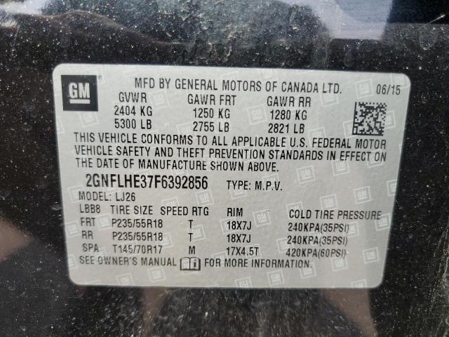 Photo 13 VIN: 2GNFLHE37F6392856 - CHEVROLET EQUINOX LT 