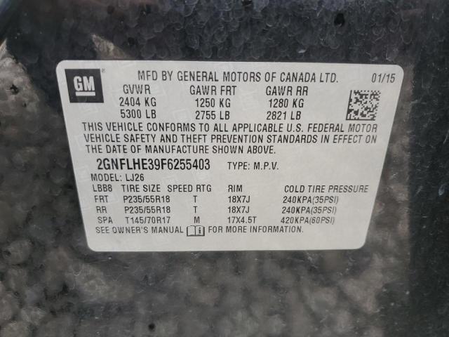 Photo 13 VIN: 2GNFLHE39F6255403 - CHEVROLET EQUINOX 