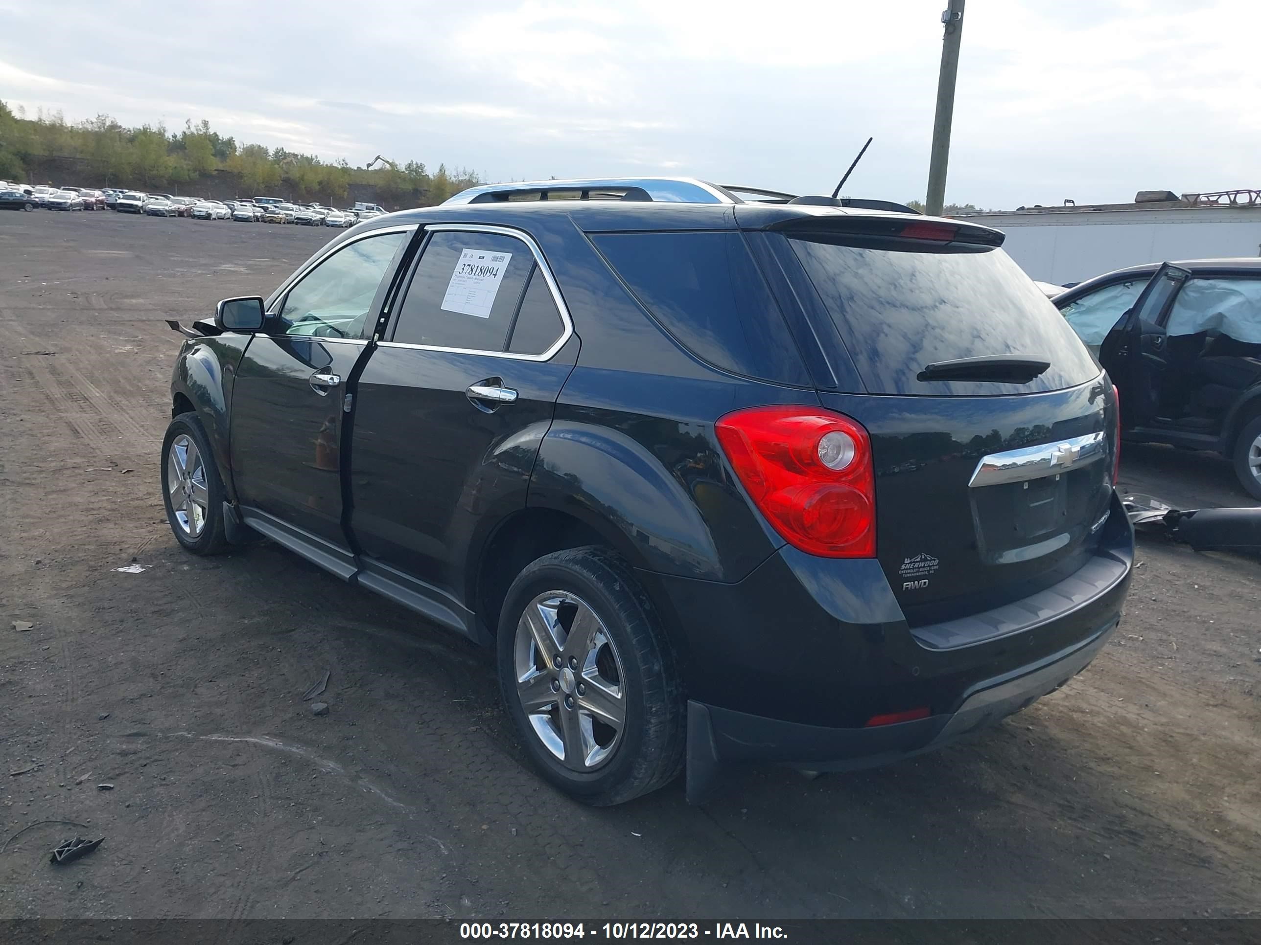 Photo 2 VIN: 2GNFLHEK9F6137679 - CHEVROLET EQUINOX 